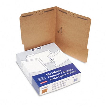 Esselte Pendaflex Kraft 2-Fastener Classification Folder with 1/3 Cut Tabs Ltr, 50PK FK212